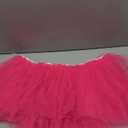 Shihanee 5 Layers Plus Size Tutu Skirt Women Adult Classic Elastic Halloween Tutu Tulle Skirt Short Lady 80's Dance (Hot Pink)