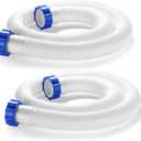 2 Pcs Pool Hoses for Above Ground Pools 1 1/2 Inch Diameter 59" Long Pool Pump Hose Replacement Filter Pump Hose Accessories