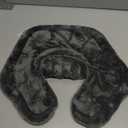 Microwave Heating Pad for Neck Shoulders and Back Pain Relief with Moist Heat, Weighted Microwavable Heated Neck Wrap Warmer, Uncented Gery