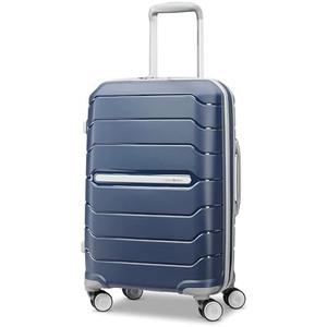 Samsonite Freeform Hardside Carry-On Luggage with Spinner Wheels - Hardshell Suitcase - TSA, Airline-Approved - Expandable Hard Shell, Smooth Rolling Wheels for Lightweight Travel - Navy