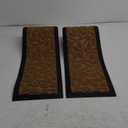 Aucuda Fall Outdoor Stair Treads Non Slip on Wooden Steps (2pcs 8.5" x 30") for Elders and Dogs in Thanksgiving with Rubber Backing, Autumn Runner Rug Coco Coir Staircase Mat Carpet Indoor Farmhouse 