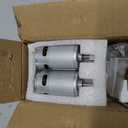 JRRXM Pair of 12V 18V 20V 24V Fast Drive Motor High Speed Engine for Kid's Power Wheels Ride on Toys Electric Car Motor Upgrade Replacement Parts Accessory 2PCS (12VRS550 40000RPM)