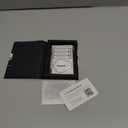 Esanik Upgrade 2 Pack for iPhone 17 Pro Max Camera Lens Protector, Aluminum Alloy Metal matte Case Tempered Glass Camera Screen Cover, Scratch Resistant Case Friendly (Black)