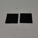 Adhesive Rubber Feet 128PCS 1/2 inches, Self Adhesive Black Bumpers, Small Feet for Electronics
