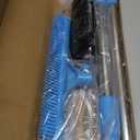 3 in 1 Carpet Rake for Pet Hair Removal, Reusable Pet Hair Remover Broom, 60'' Adjustable Long Handle Dog and Cat Hair Remover Tool Set of 3, Lint Remover Scraper for Carpets, Rugs, Mats, Couch, Car (Blue)