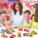 24 Pack Valentines Day Gifts for Kids Classroom LED Invisible Ink Pen with Valentines Cards for Kids School, Spy Pen Magic Gifts Valentines for Class Exchange Cards Prizes Party Favors for Boys Girls