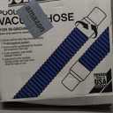 Poolmaster Manual Pool Vacuum Hose, 30 Ft x 1-1/2 for Inground & Above Ground Pools, Not for Automatic Cleaners, Kink-Free, Heavy Duty Pool Cleaner Hose with Swivel Cuff  Made in USA