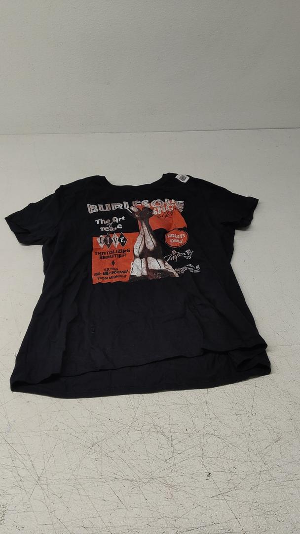Sexy Retro Burlesque Poster 50s Vintage Distressed T-Shirt L