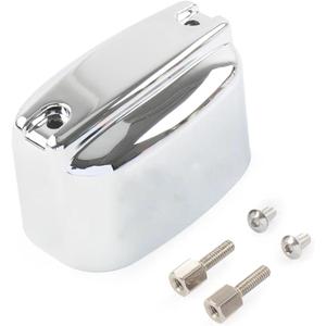 Chrome Motorbike Rear Brake Master Cylinder Cover, for Harley, for Davidson, for Touring, for Electra, for Glide, 1999-2007, for H-D, for Trikes, 2009-2013