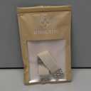 TOYOUTHS Braided Magnetic Band Compatible with Apple Watch Bands 38/40/41/42/44/45/46/49mm Women Men, Dressy Celtic Metal Stretchy Elastic Strap for iWatch Series 11 10 9 8 7 6 5 4 SE/Ultra 3 2 1 (Starlight/Starlight)