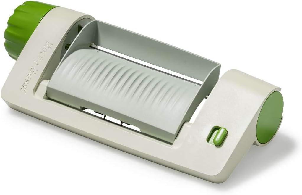 Betty Bossi Veggie Sheet Slicer, Green, Plastic, Fruit and Vegetable Cutter