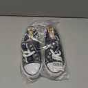 Mvlsoct Boys and Girl Low Top Canvas Kids Lace up Sneakers 34