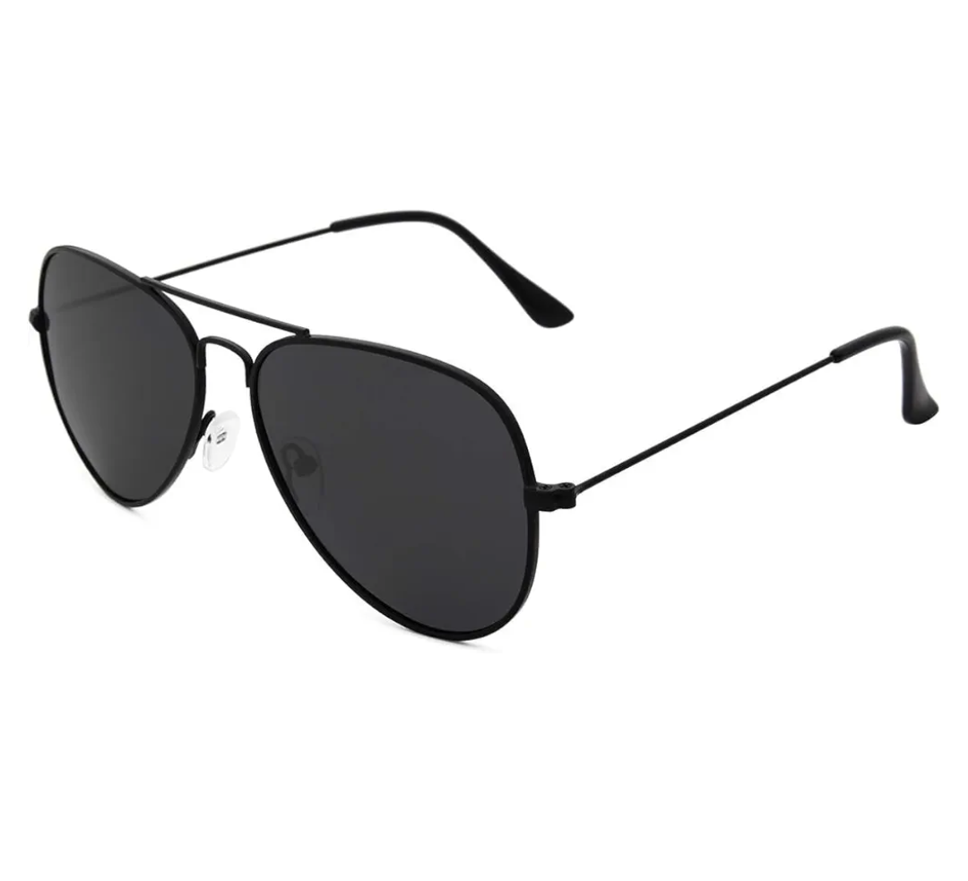 livho Sunglasses for Men Women Aviator Polarized Metal Mirror UV 400 Lens Protection