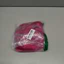 BERON Hot Pink Wig Long Wavy Rose Red Wig with Bangs for Women Daily Party Hairnet Include