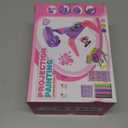 Hoarosall Drawing Projector for Kids, Art and Craft Kit, Toys for Girls Aged 3+, Drawing Supplies, Including Colored Pencils, Crayons, Coloring Books, Gift for 3+ Year Old Girls (Purple)