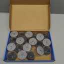 24 Pcs Chair Leg Floor Protectors Round, Silicone Felt Furniture Leg Pads Caps Covers for Hardwood Floors (Fit 1-5/16" to 2") (Clear)