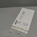 Blulu 20 Pieces Acrylic Place Card Holders 2 Inch Clear Stands Base with 3 mm Card Slot Numbers Display Table Sign for Wedding Exhibition Office Cafe Restaurant Photo Menu Meeting Table Decorations