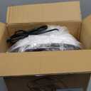 Foot Spa Bath Massager with Heat, Epsom Salt,Bubbles, Vibration and Red Light, Tub for Stress Relief,Foot Soaker, Christmas Gifts Birthday Gifts for Mom Dad Women Men Her Him (Black/White)