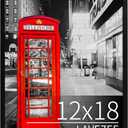 Lavezee 12x18 Poster Frame Black Display 12 x 18 Inch Photo Picture Gallery Frame for Wall, 1 Pack