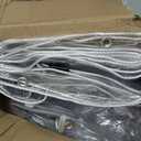 Clear Tarp 6x16ft, Clear Tarps with Grommets, 14 MiL Heavy Duty Waterproof with Reinforced Edge for Plant Greenhouse, Balcony, Garden, Pet Hutch, Roof.