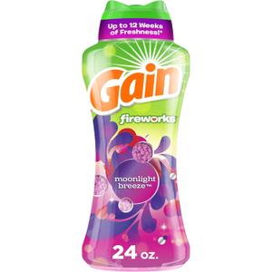 Gain Fireworks In-Wash Scent Booster Beads, Moonlight Breeze, 24 oz (1 Count (Pack of 1))