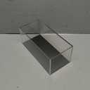 Juexica 4 Pcs Clear Acrylic Model Car Display Case 1: 24 Acrylic Display Boxes for Vehicle Model Thick Model Car Display Case Dustproof Showcase with Black Base for Collectibles Memorabilia