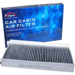 POTAUTO MAP 3008C (CF10103) Activated Carbon Car Cabin Air Filter Replacement for BMW 525I 525XI 528I XDRIVE 528XI 530I 530XI 535I GT XDRIVE 545I 550I 645CI 650I M5 M6