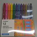 Grabie AquaFlex Sign Brush Pen Set of 12  Flexible Brush Tip with Waterproof, Archival Ink for Calligraphy, Journaling, Drawing & Illustration  Vibrant, Quick-Drying, Non-Toxic & Smudge-Proof