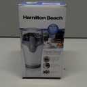 Hamilton Beach Fresh Grind Electric Coffee Grinder for Beans, Spices and More, Stainless Steel Blades, Removable Chamber, Makes up to 12 Cups, White