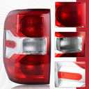 LED Type Tail Light Rear Lamp Assembly Compatible with 2022-2025 Ford Maverick Lariat Left Driver Side NZ6Z-13405-B FO2800289