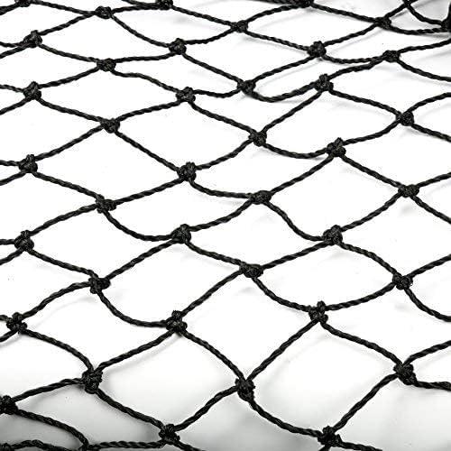 Amarine Made Baseball Backstop NetSoccer Ball Hitting NettingHeavy Duty Sports NettingSoccer Backstop NetSports Netting for BackyardNylon Baseball Backstop Net 10x25ft