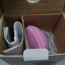 PRITECH Facial Cleansing Brush, Rechargeable Silicone Face Scrubber with Heat Massage End, Vibrating Exfoliator Scrubber for Deep Cleaning, Waterproof Face Brush for Women and Men (Pink)