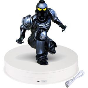 PULUZ Motorized Rotating Display Stand, 360 Degree Product Turntable 12in Motorized Turntable Stand for Photography Products and Shows, Cup Display Turner Spinning Display Stand with USB