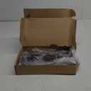 12 Pack - 12 inch Black Hidden L Shelf Bracket (1/5 Inch Thicked) Iron Floating Shelf Brackets Rustic Industrial Metal Brackets for Shelf Support