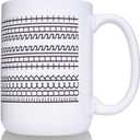 Funny Mugs A Novelty Ceramic Coffee Mug with a Hidden Message,Gift for Work Bestie,Friends, Family,Ceramic Cup,A Humorous and Unique Gift for Coffee Lovers(15 OZ White)