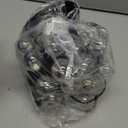 Brightown Outdoor String Lights, 50FT 25 G40 Bulbs Shatterproof Patio Lights, IP65 Waterproof Dimmable Hanging Connectable Globe LED Outdoor Lights for Backyard, Bistro, Porch, Deck, Balcony (Black)