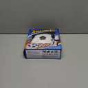 Toyk Boy Toys - LED Hover Soccer Ball - Air Power Training Ball Playing Football Indoor Outdoor Game - Birthday Gifts for Kids, Age 3 4 5 6 7 8-12 Year Old Boys - Soccer (White)