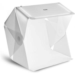 Foldio3 (25inch Lightbox for Product Photography / 25" x 25" / Portable Studio, Dimmable LED Chips, CRI 97+, Background Sheet Included | ORANGEMONKIE | World 1st All-in-one Photo Studio)