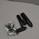 Electric Milk Frother Handheld: Rechargeable 3 in 1 - LED Digital Display with 3 Speeds Portable Stainless Steel Drink Foam Mixer for Milk Coffee, Lattes, Cappuccino, Matcha - Starlight Black