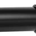 Heavy Duty Curtain Rods for Windows 30 to 90 Inch, 1 Inch Diameter Adjustable Black Curtain Rod Set with Easy Installation and Modern Design (Black,30"-90")