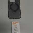 TORRAS Ostand Q3 Air for iPhone 16 Pro Case 6.3'' with Real Airbags, Fit for MagSafe, 360 Magnetic Stand, Camera Control Button, Mil-Grade Protection, Shockproof & Stylish Case for iPhone 16 Pro,Black