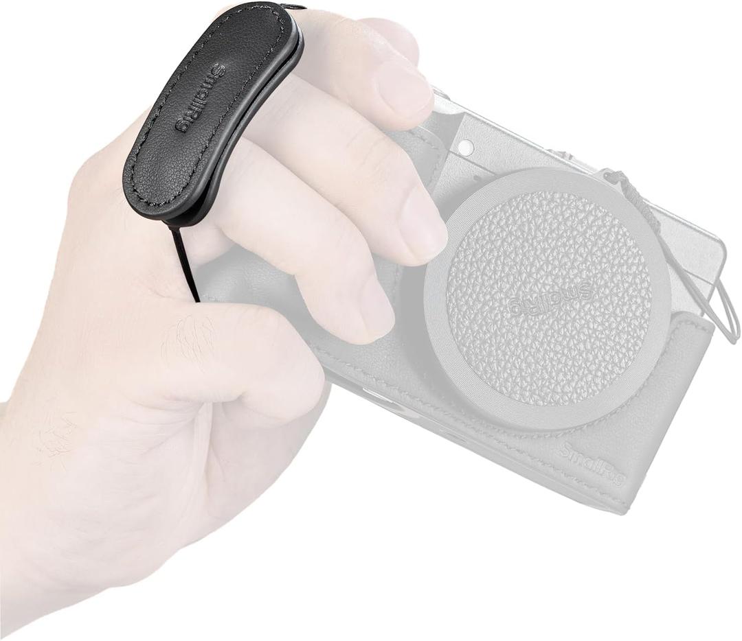 SMALLRIG Camera Finger Strap for Ricoh GR IV/GR IV HDF/GR IV Monochrome/GR III/GR II (Black) - 5689