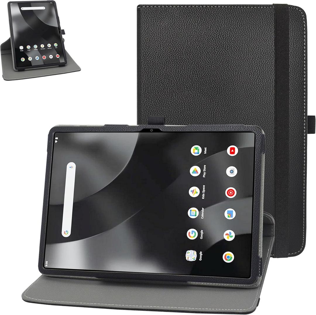 MAMA MOUTH for onn. Surf 11 Tablet Pro Case,360 Degree Rotary Stand with Cute Pattern Cover for Onn. 11" Tablet Pro (2024 Model 100146660) Tablet(JUST Fit Onn 11 2024),Black