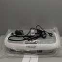 Premium Vibration Plate Exercise Machine for Lymphatic Drainage, Weight Loss, Whole Body Workout Power Vibration Plate, Shake Plate, Home Gym Fitness Equipment, White