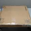 SONGMICS Laundry Hamper with Lid, 42.3 Gallon (160 L) Synthetic Rattan Clothes Laundry Basket with Lid and Handles, Foldable, Removable Liner, Goose Yellow ULCB216Y01