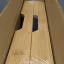 2 Pack Bamboo Bed Tray Table with Folding Legs,Breakfast Trays,Serving Tray for Food and Snack,Laptop Trays for Working(Natural)