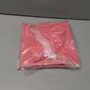 2 x Newrara Graduation Unisex Matte Adult Graduation Cap with Tassel (Pink)