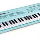 Raimy 61 Key Electric Keyboard Piano for Kids with Microphone, Compact
