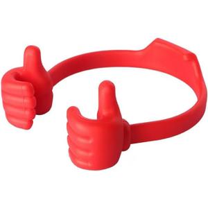 1pc Polychrome Universal Creative Phone Stand, Thumb HolderLazy Standred