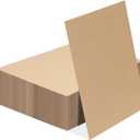 Calenzana 50 Pack 11x14 Inch Brown Corrugated Cardboard Sheets Flat Cardboard Sheets for Packing Mailing Divider and DIY Crafts